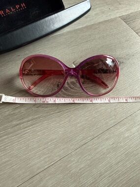 Ralph by Ralph Lauren RA5071 Pink Gradient Oversized Sunglasses, with a Case